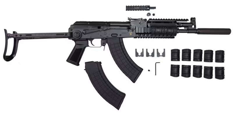 Rifles Long Guns Pioneer Arms ZPAP M70 7.62x39mm PIONEER GROM 7.62X39 UNDERFOLDING STOCK • Model: ZPAP M70